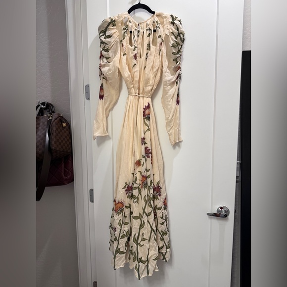 FARM Rio Romantic Nature Long Sleeve Maxi Dress - Picture 2 of 4